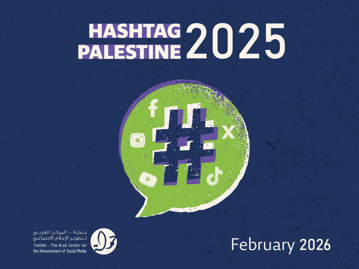 report hashtag palestine