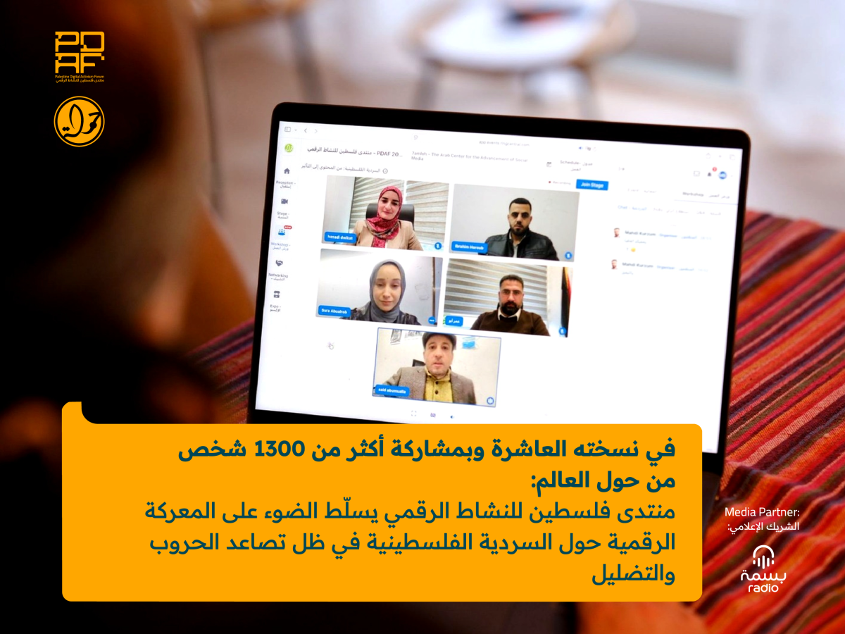 اختتام منتدى فلسطين للنشاط الرقميّ 2026