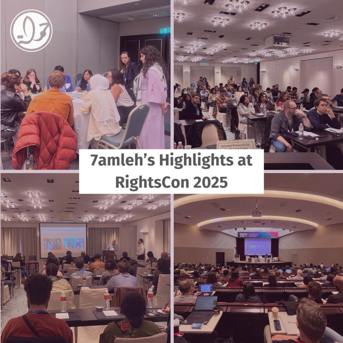From Digital Justice to Connectivity: 7amleh’s Highlights at RightsCon 2025