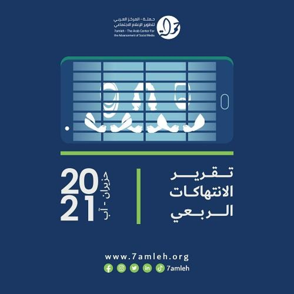  التقرير الربعي لانتهاكات الحقوق الرقمية الفلسطينية