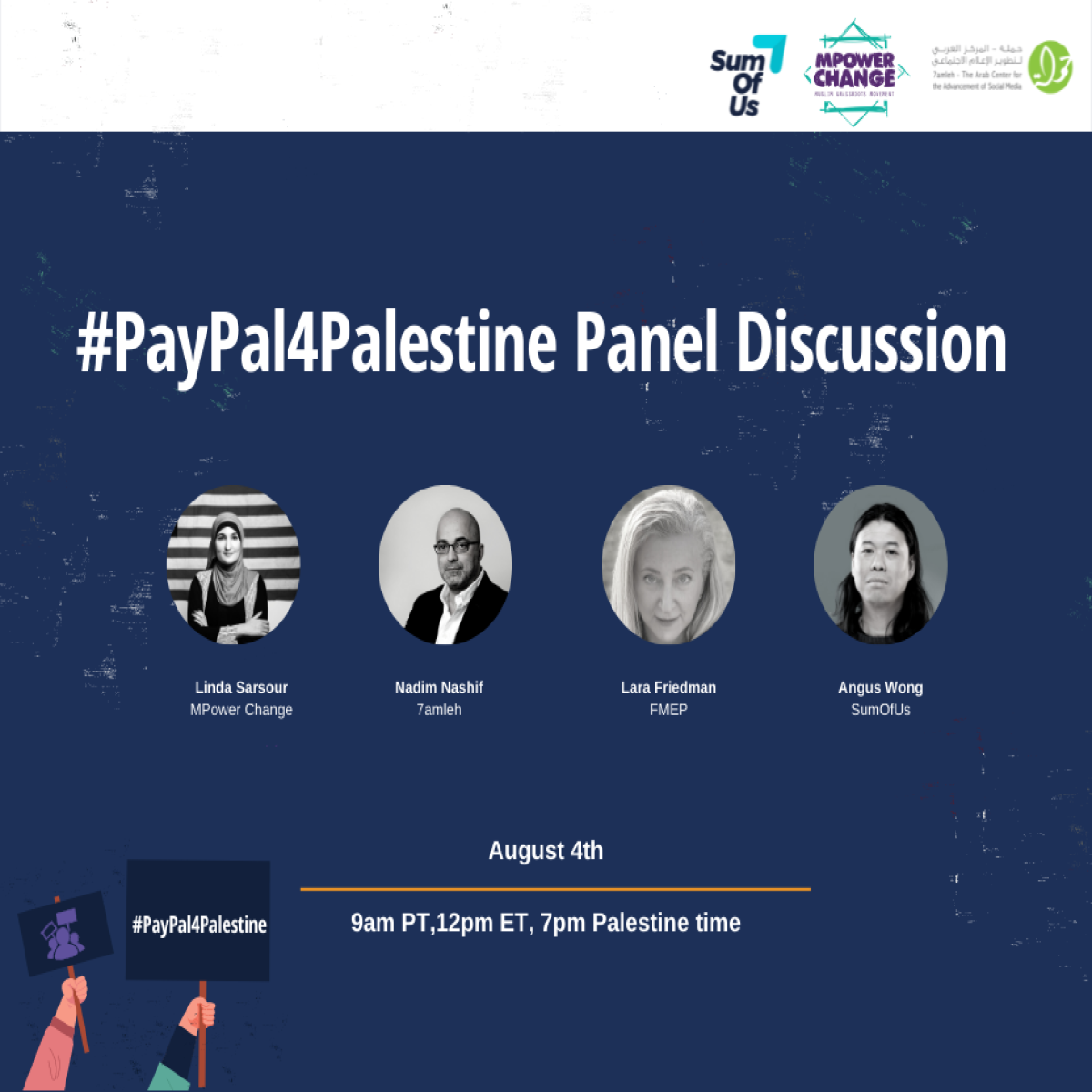 Join our webinar on #PayPal4Palestine!