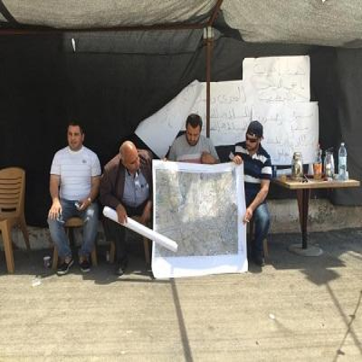 #Dahmash: 7amleh solidarity tour to neighbourhoods of Lydda, Ramle and Dahmash