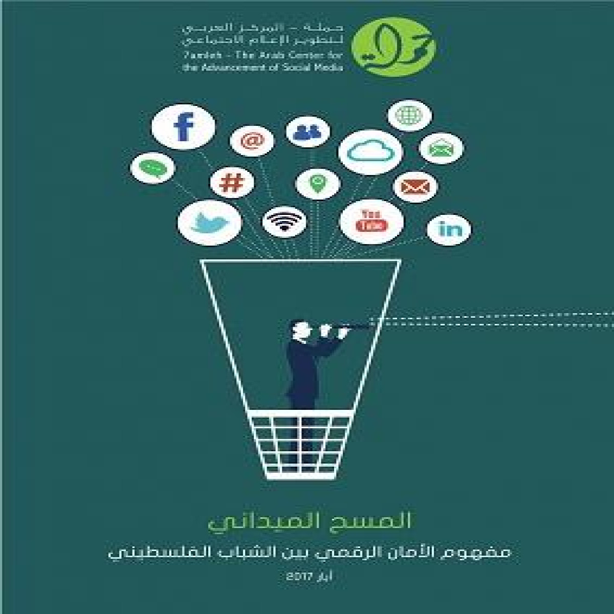 مركز "حملة" يصدر مسح ميداني حول مفهوم الأمان الرّقميّ بين الشّباب الفلسطينيّ
