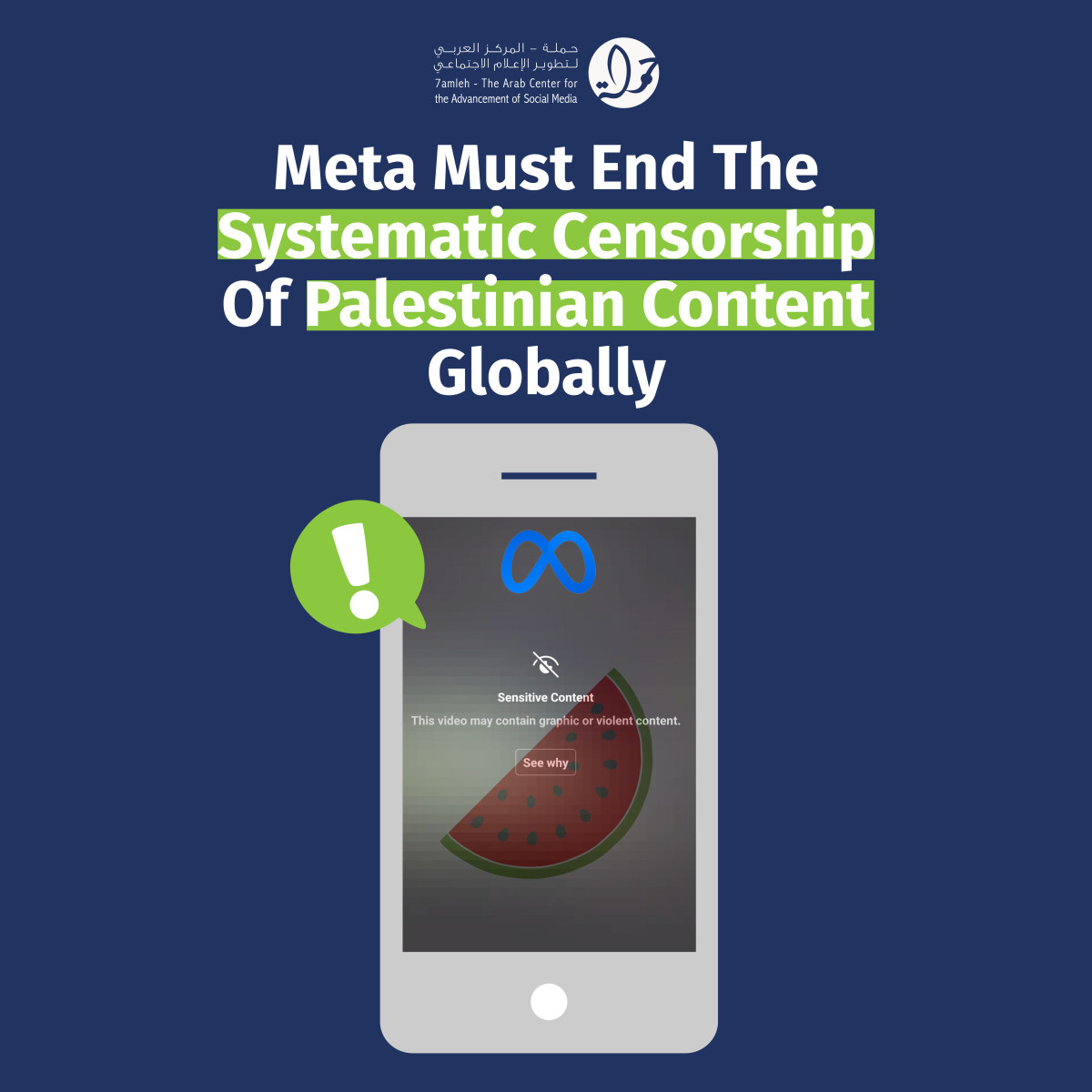 Meta Must End The Systematic Censorship Of Palestinian Content Globally