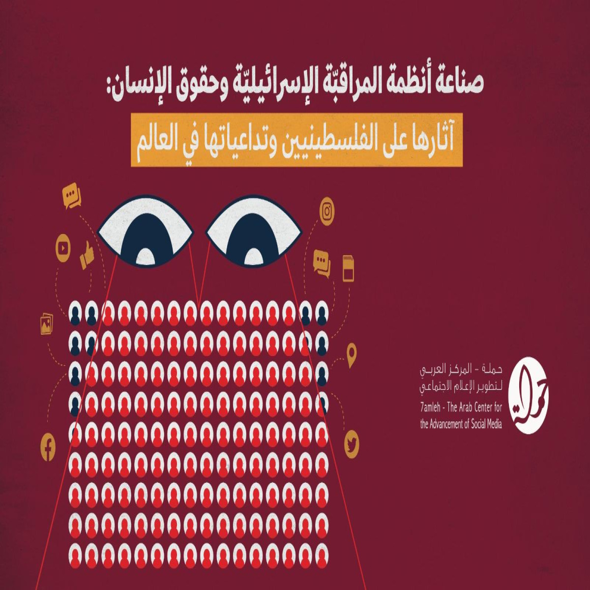 مركز حملة يصدر تقريرا بشأن صناعة أنظمة المراقبّة الإسرائيليّة وأثرها على حقوق الإنسان