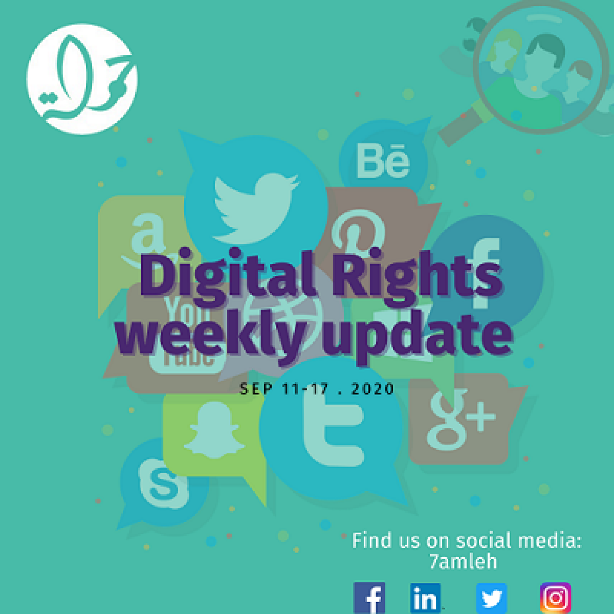 Digital Rights Weekly Update September 11 - 17, 2020