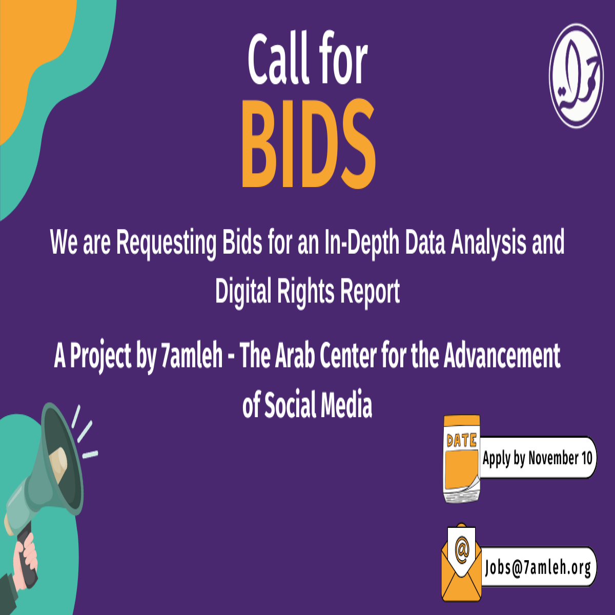Requesting Bids for an In-Depth Data Analysis and Digital Rights Report