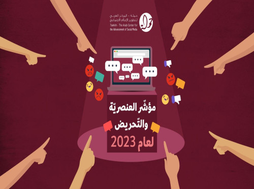  مؤشّر العنصريّة والتّحريض: مركز حملة يرصد 10 مليون مضمون عنف وكراهية باللغة العبرية في العام 2023