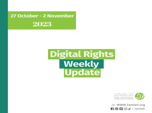 Weekly Update 27 October - 02 November
