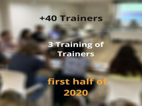 40 Palestinians trained in 3 Training of Trainers held in first half of 2020