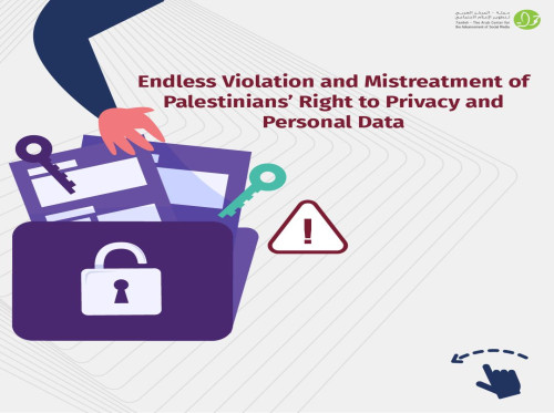 Position Paper: Endless Violation and Mistreatment of Palestinians’ Right to Privacy and Personal Data