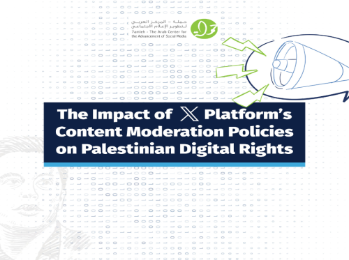 New Position Paper Highlights Impacts of X Platform's Content Moderation Policies on Palestinian Digital Rights