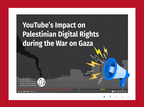 Youtube's Impact on Palestinian Digital Rights  during the War on Gaza