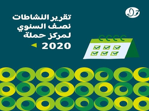تقرير النشاطات نصف السنوي لمركز حملة 2020