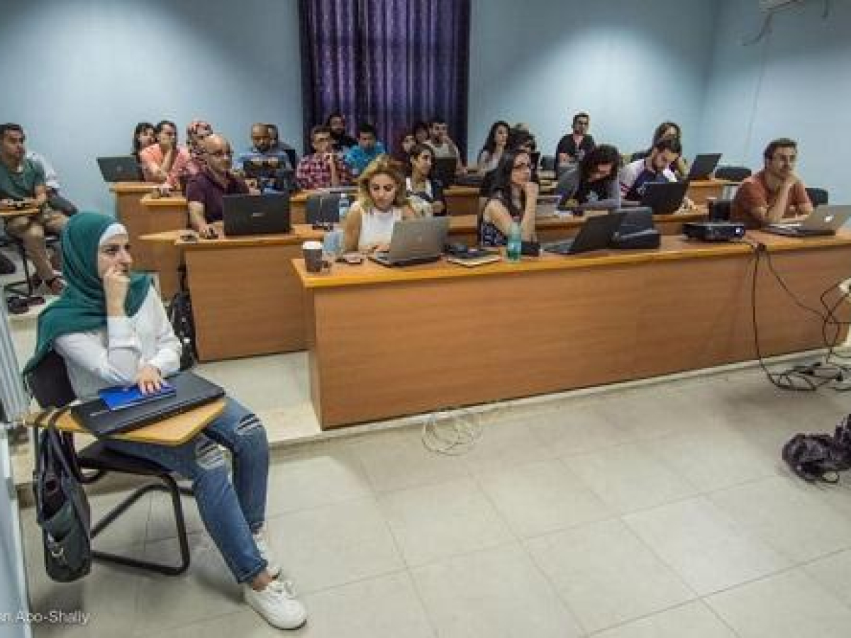 حملة تنظم ورشة لإثراء المحتوى الفلسطيني في ويكيبيديا بجامعة بير زيت