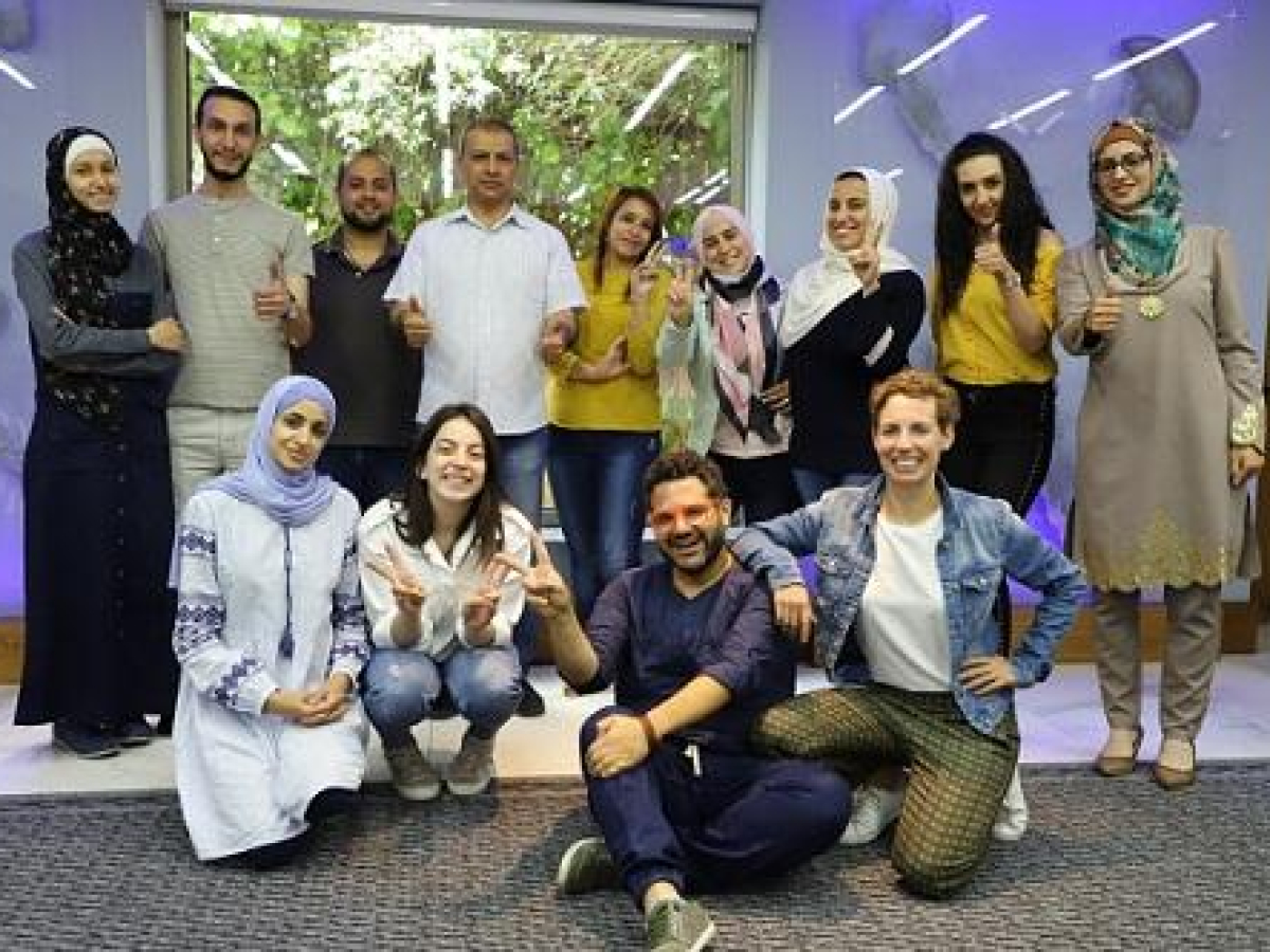 مركز حملة ينظم تدريب رواية القصة الرقمية