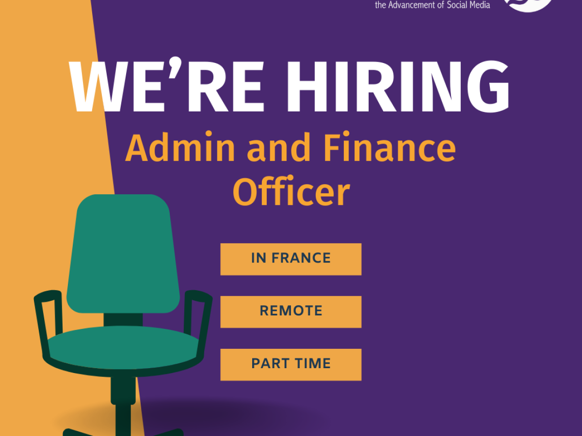 Job Opening: Europe Admin and Finance Officer
