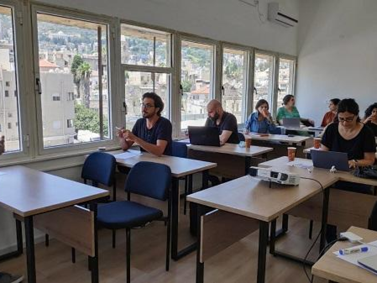7amleh and the Arab Culture Association Hold Workshop about Digital Marketing for Artists