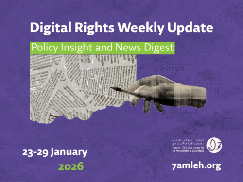 Digital Rights Weekly Update: 23 - 29 January 2026