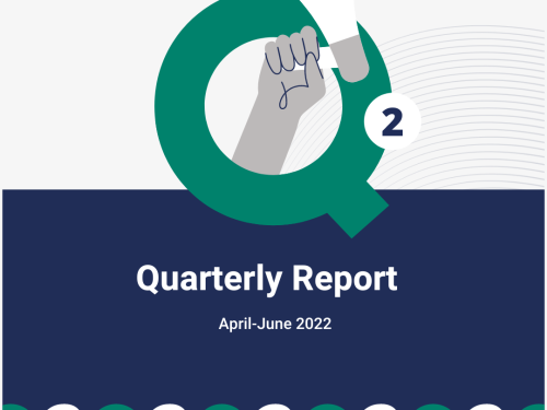 April – June 2022 Quarterly Report