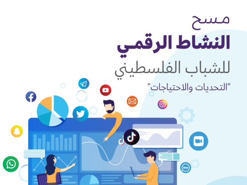 مسح النشاط الرقمي للشباب الفلسطيني "التحديات والاحتياجات"