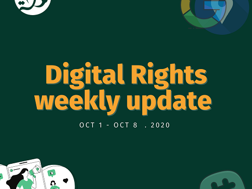 Digital Rights Weekly Update 