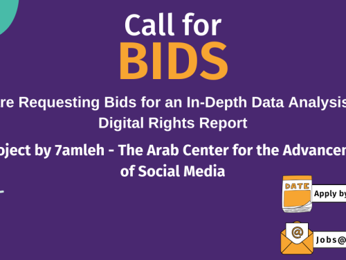 Requesting Bids for an In-Depth Data Analysis and Digital Rights Report