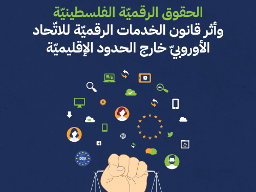 الحقوق الرقميّة الفلسطينيّة وأثر قانون الخدمات الرقميّة للاتّحاد الأوروبيّ خارج الحدود الإقليميّة